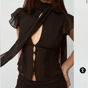 NWOT GUIZIO Ara Top (XS)